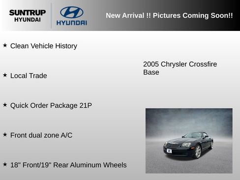Used 2005 Chrysler Crossfire Convertible RWD image 5