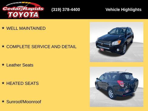 Used 2012 Toyota RAV4 Limited w/ Premium Plus Value Pkg FWD image 8