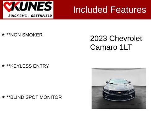 Used 2023 Chevrolet Camaro LT RWD image 3