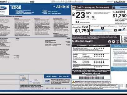 Used 2020 Ford Edge Titanium w/ Equipment Group 301A