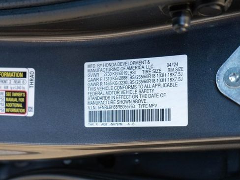 Certified 2024 Honda Odyssey EX-L image 30