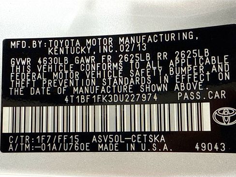 Used 2013 Toyota Camry image 27