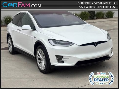 Used 2020 Tesla Model X Long Range AWD/4WD image 1