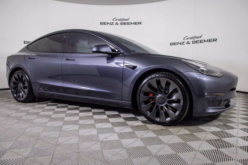 Used 2021 Tesla Model 3 Performance AWD/4WD image 3