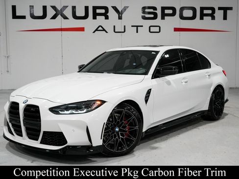 Used 2022 BMW M3 Competition w/ Executive Package image 1
