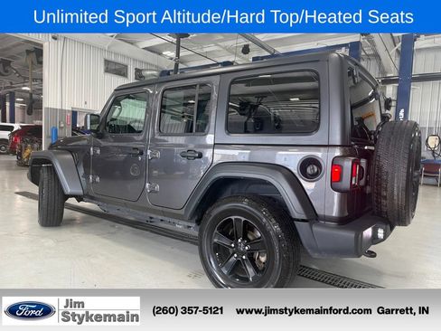 Used 2021 Jeep Wrangler Unlimited Sport AWD/4WD image 8