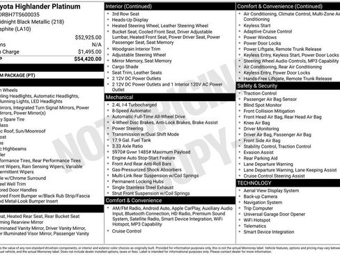 Used 2026 Toyota Highlander Platinum image 34