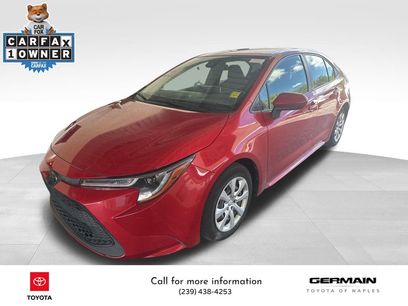Certified 2020 Toyota Corolla LE