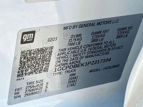 Used 2023 Chevrolet Silverado 1500 Custom w/ LPO, Dark Essentials Package image 32