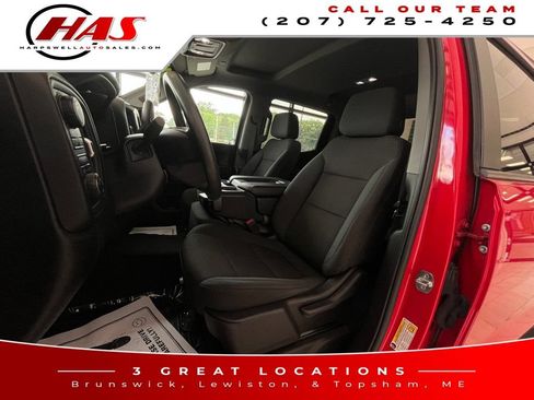 Used 2021 Chevrolet Silverado 1500 Custom w/ LPO, Dark Essentials Package AWD/4WD image 9