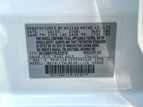 Used 2024 Nissan Versa SV FWD image 22