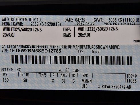 New 2025 Ford F250 Lariat w/ Lariat Ultimate Package image 18