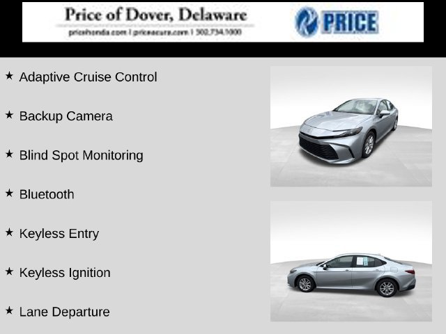 Used 2025 Toyota Camry LE w/ Convenience Package AWD/4WD image 2