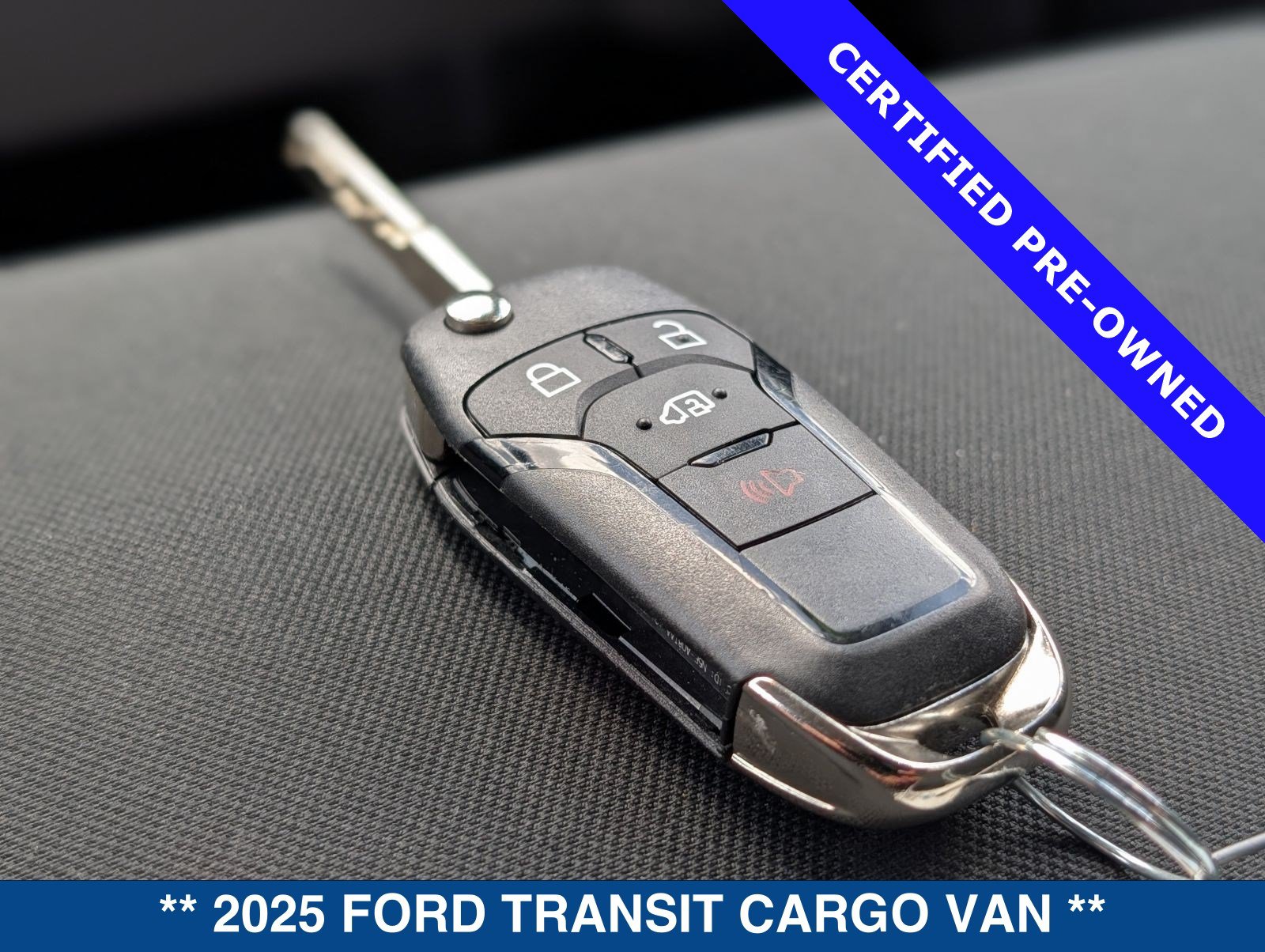 Certified 2025 Ford Transit 250 Low Roof w/ Exterior Upgrade Package RWD image 34