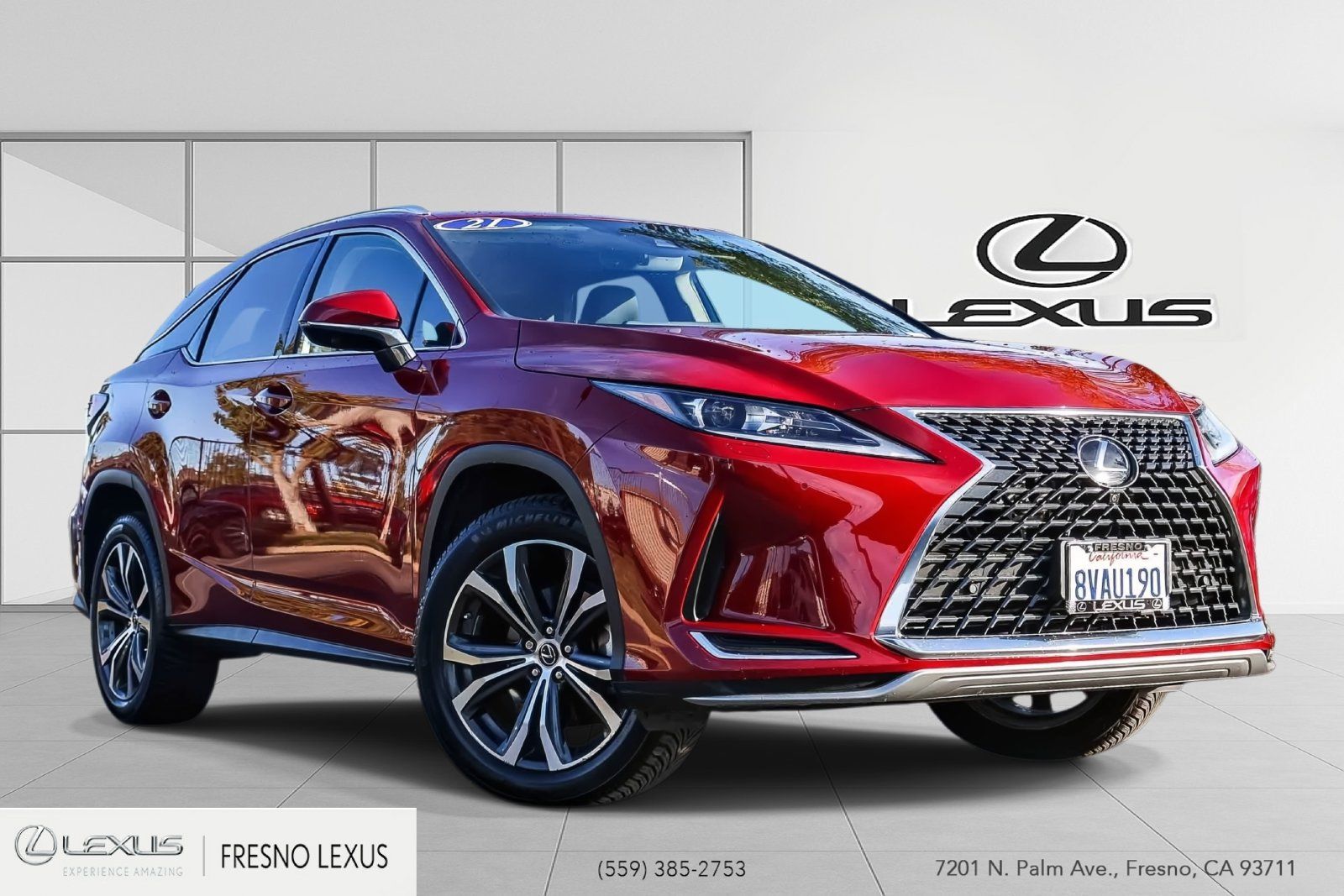 Certified 2021 Lexus RX 350 AWD w/ Premium Package image 1