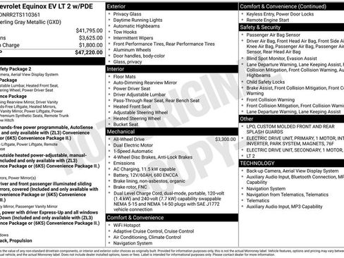 New 2026 Chevrolet Equinox EV LT AWD/4WD image 41