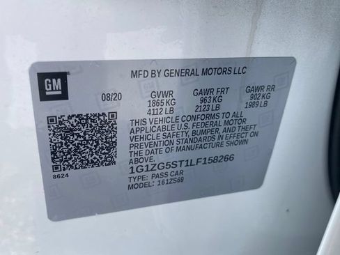 Used 2020 Chevrolet Malibu RS w/ LPO, Convenience Package 1 FWD image 19