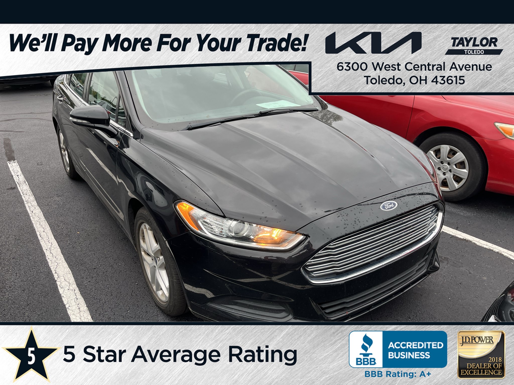 Used 2016 Ford Fusion SE FWD image 1