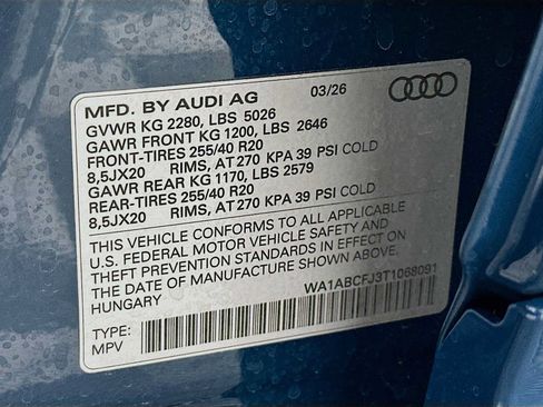New 2026 Audi Q3 quattro 2.0T AWD/4WD image 31