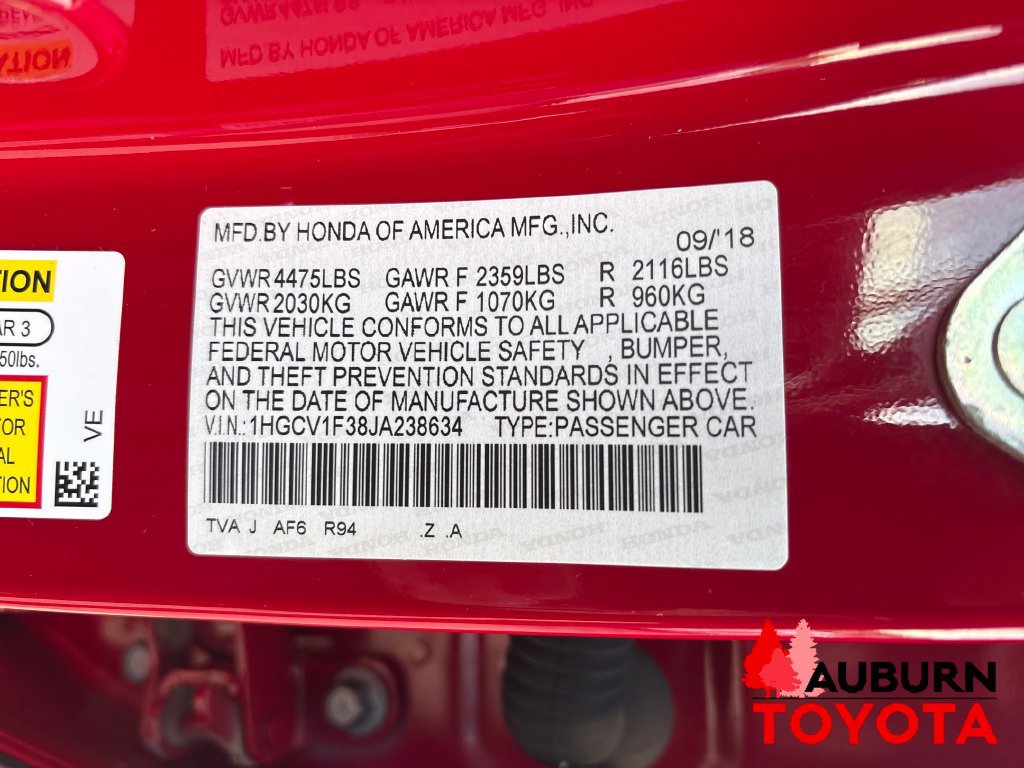 Used 2018 Honda Accord Sport image 27