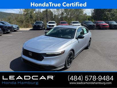 Certified 2025 Honda Accord SE