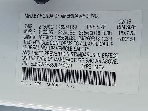 Used 2018 Honda CR-V EX-L image 26