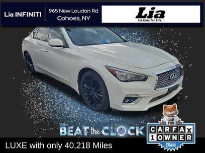 Certified 2023 INFINITI Q50 Luxe w/ Cargo Package
