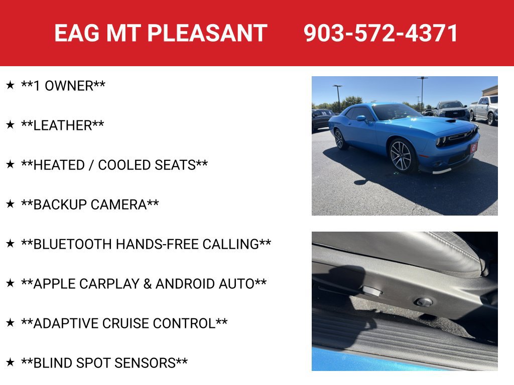 Used 2023 Dodge Challenger GT w/ Plus Package RWD image 4