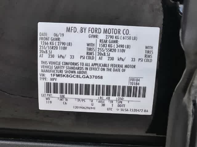 Used 2020 Ford Explorer ST w/ Premium Technology Package AWD/4WD image 22