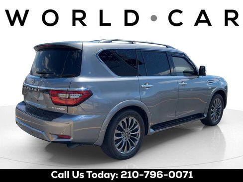 Used 2021 Nissan Armada Platinum w/ Captain's Chairs Package RWD image 6