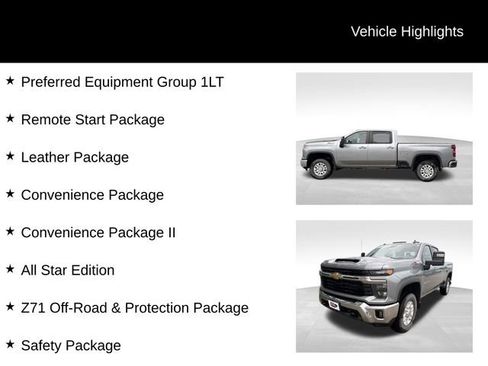 Used 2024 Chevrolet Silverado 2500 LT w/ All Star Edition AWD/4WD image 3