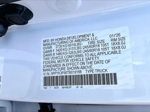 New 2026 Honda Ridgeline TrailSport image 21