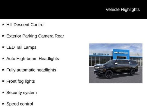 New 2026 Chevrolet Suburban Premier AWD/4WD image 25