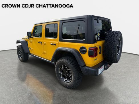 Used 2021 Jeep Wrangler Unlimited Rubicon 4xe w/ Cold Weather Group AWD/4WD image 4