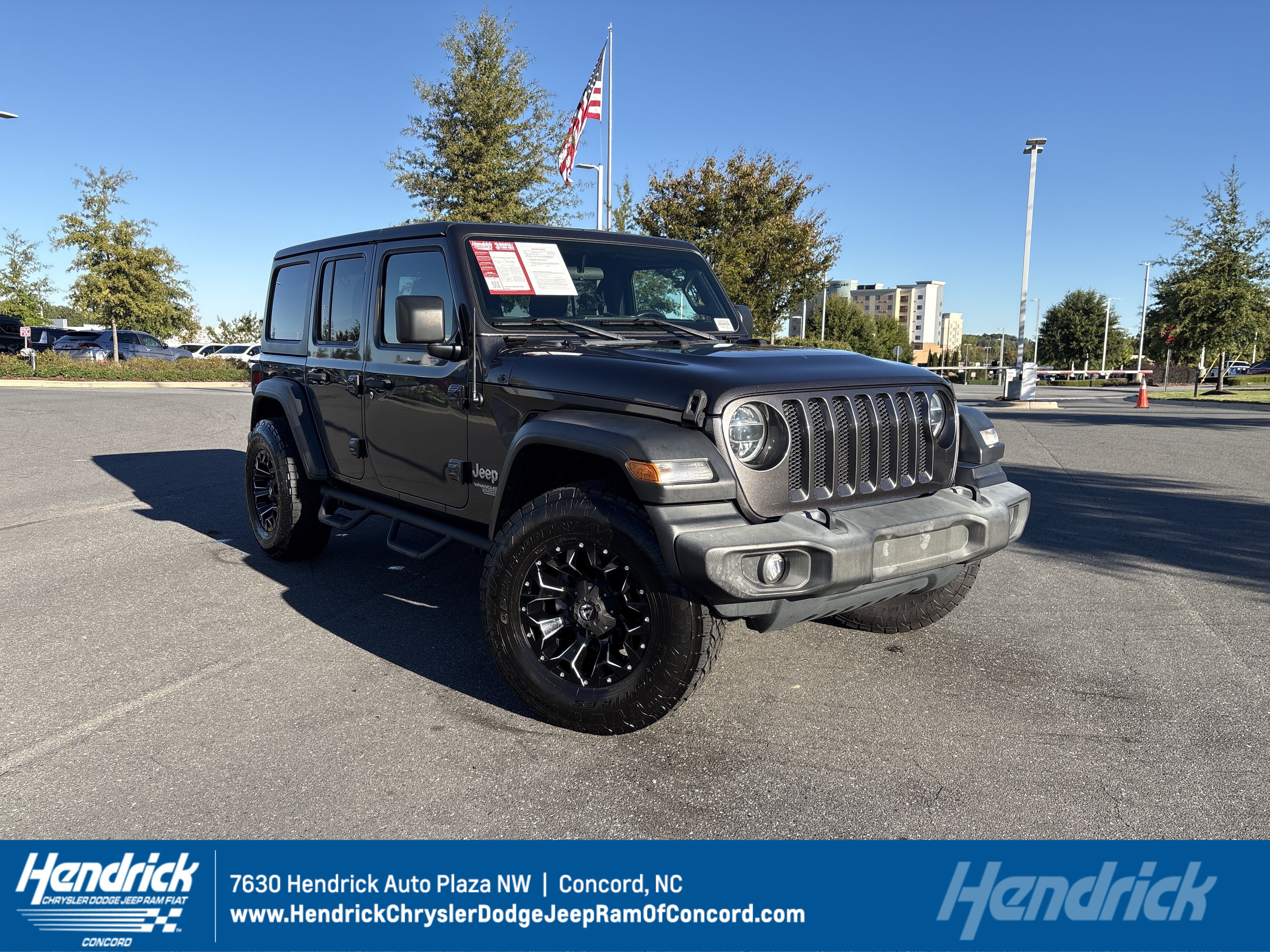 Used 2020 Jeep Wrangler Unlimited Sport S AWD/4WD image 1