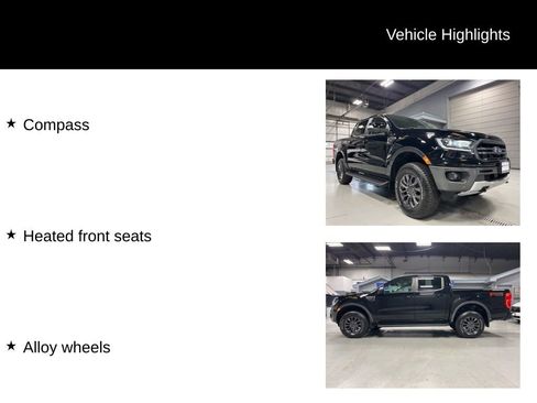 Used 2021 Ford Ranger Lariat w/ Equipment Group 501A High image 3