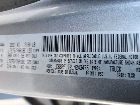Used 2020 RAM 1500 Rebel w/ Rebel Level 2 Equipment Group AWD/4WD image 14