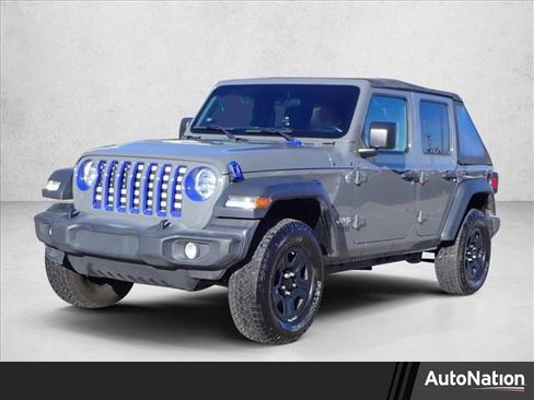 Used 2020 Jeep Wrangler Unlimited Sport image 1