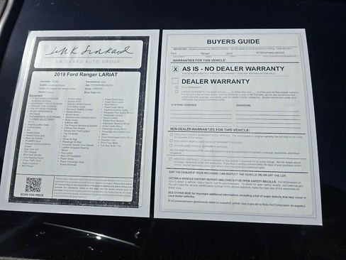 Used 2019 Ford Ranger Lariat w/ Equipment Group 501A Mid AWD/4WD image 14