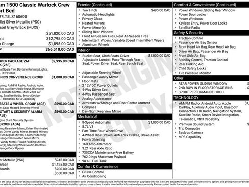 Used 2020 RAM 1500 Classic Warlock AWD/4WD image 5