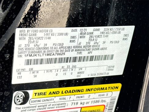 Used 2021 Ford Expedition Max Platinum image 34