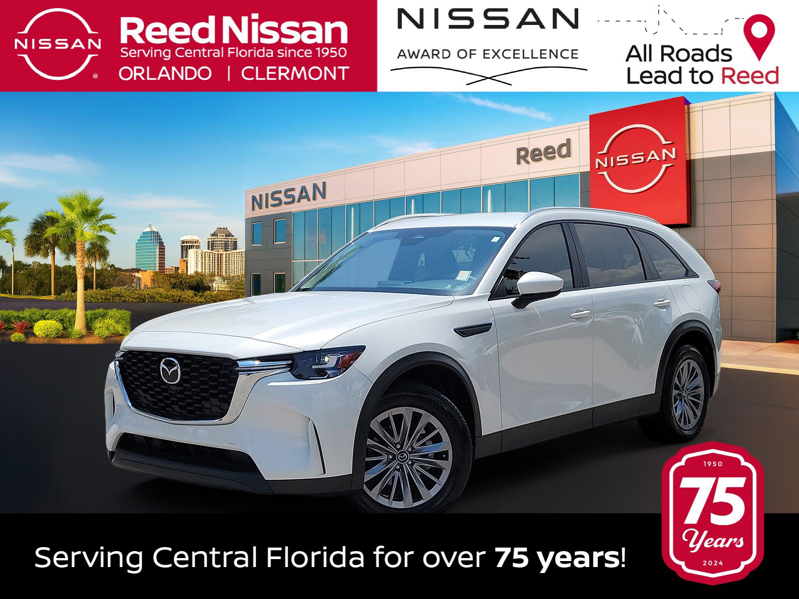 Used 2024 MAZDA CX-90 3.3 Turbo w/ Select Package AWD/4WD image 1