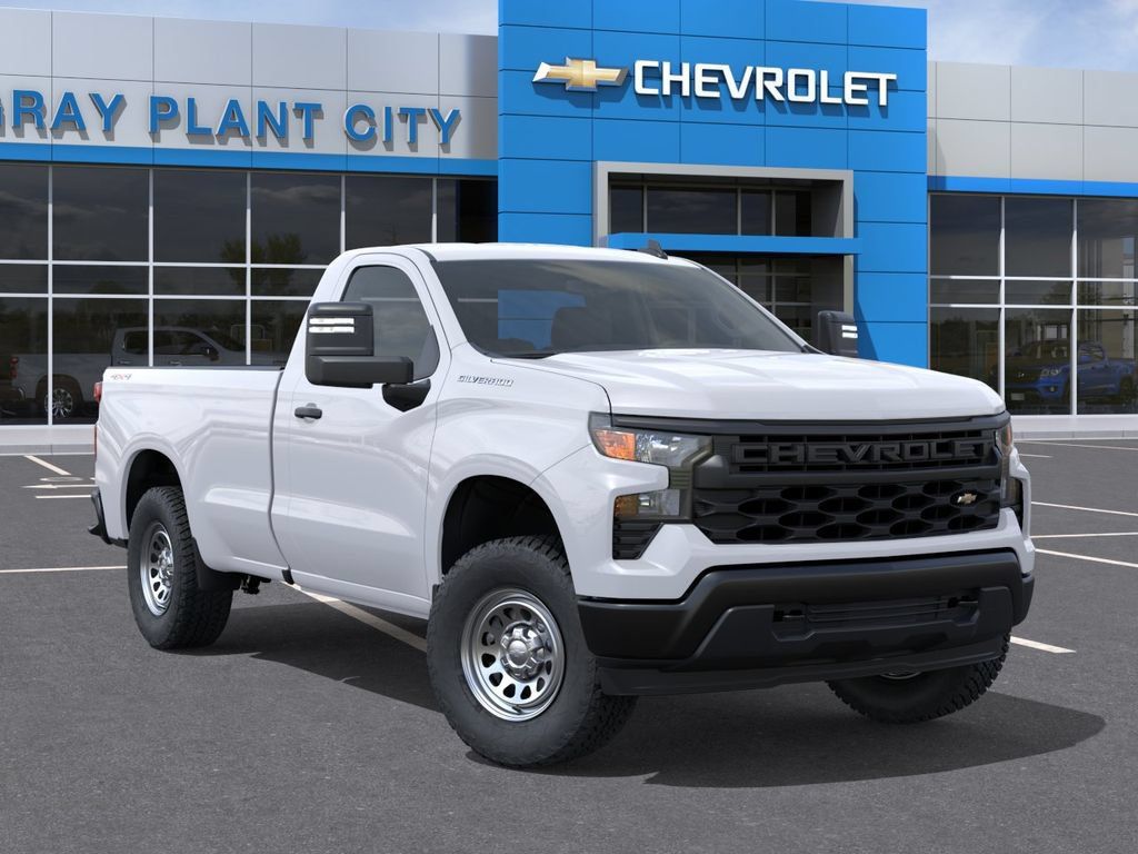 New 2024 Chevrolet Silverado 1500 W/T w/ Trailering Package AWD/4WD image 7