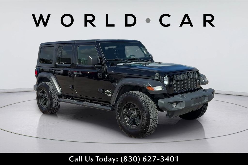 Used 2021 Jeep Wrangler Unlimited Sport AWD/4WD image 1