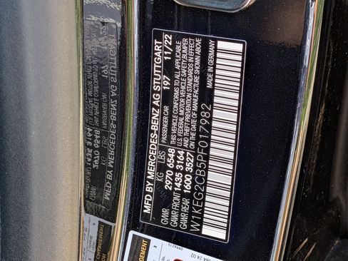 Certified 2023 Mercedes-Benz EQE 500 4MATIC Sedan image 34