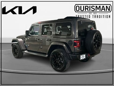 Used 2021 Jeep Wrangler Unlimited Sahara 4xe w/ Cold Weather Group image 3