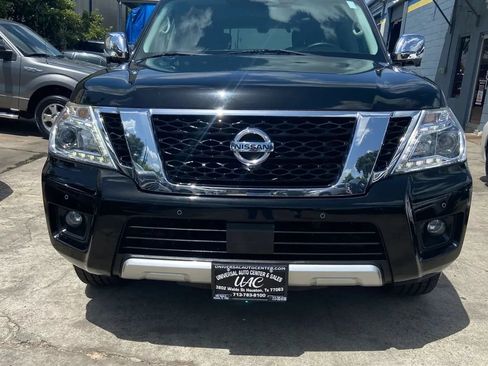 Used 2018 Nissan Armada Platinum w/ Captain Seat Package RWD image 2