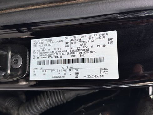 Used 2025 Ford F150 XLT w/ Equipment Group 301A Standard AWD/4WD image 32