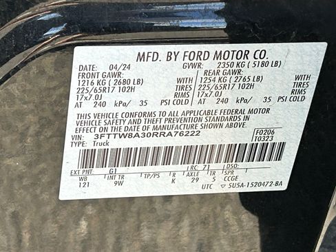 Used 2024 Ford Maverick XL FWD image 9