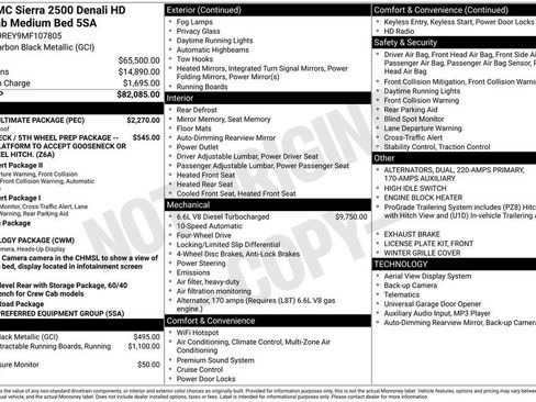 Used 2021 GMC Sierra 2500 Denali w/ Denali Ultimate Package image 11